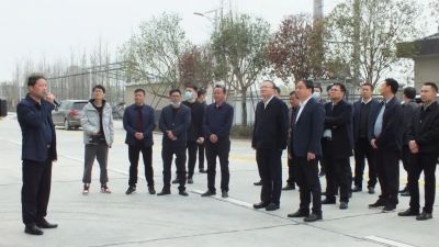 熱烈歡迎鄖西縣代表團蒞臨我司調研指導！